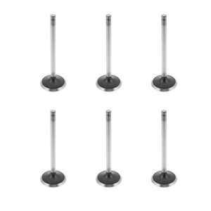 6X Exhaust Valve for Ram 2500 Ram 3500 Case 621 721 821 1896 2096 1644 2144 Cummins 6BT 6B 5.9L 3802356