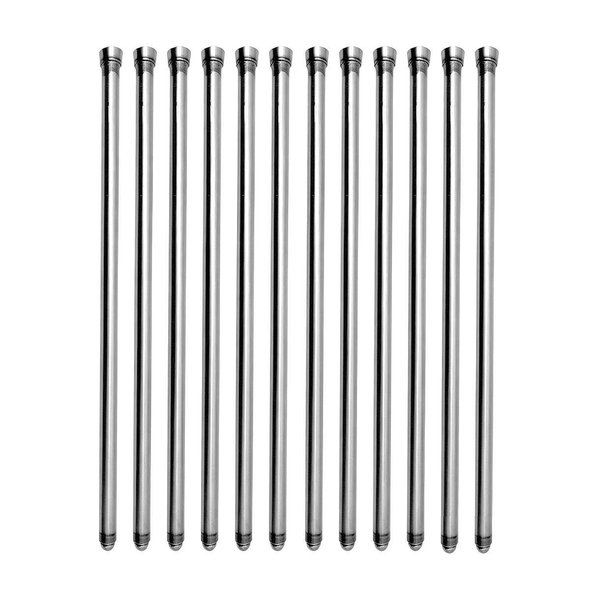 12X Push Rod for Case 621 721 White 120 145 6124 Hyundai R200 R250 HL740 Ram 2500 Ram 3500 Cummins 6BT 6B 5.9L 3284377